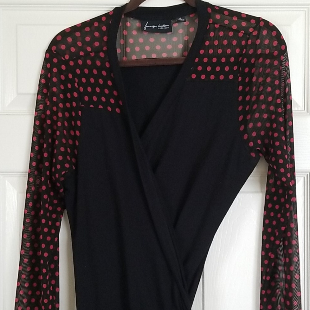 Jennifer Hudson Wrap Dress